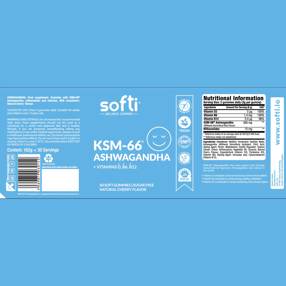 Ashwagandha KSM-66® Vitamins Gummies