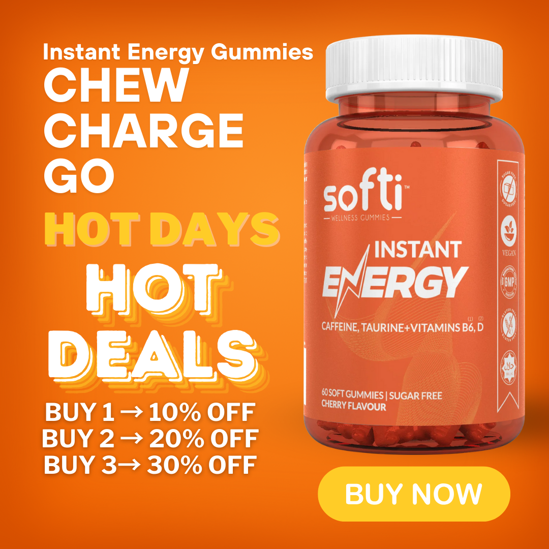Instant Energy Vitamin Gummies
